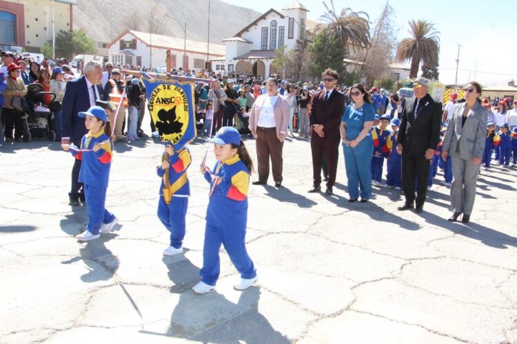 Escuela de Párvulos ANSCO participó en Desfile Aniversario 111° Campamento Chuquicamata y Desfile Escolar homenaje a las Glorias Navales en Calama